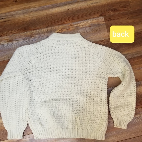 "Fully Fashioned" Cable Knit Sweater (s/m) - Picture 8 of 8